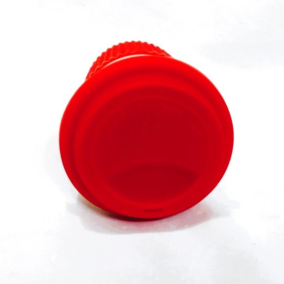 Laura Secord Ceramic Travel Coffee Tumbler with Red Silicone Grip And Lid - Picture 4 of 8